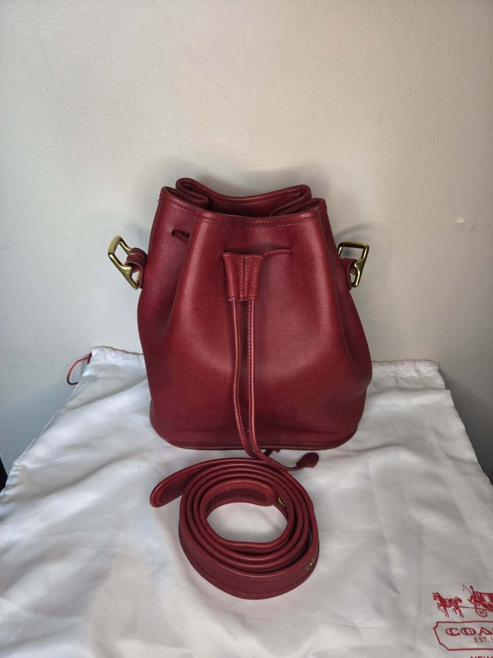 Vintage Coach Lula's Legacy 9952 Bucket Bag